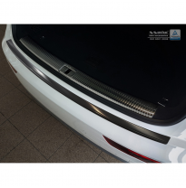 Protector De Paragolpes Acero Inox Negro Audi Q5 2017- &#039;Ribs&#039;